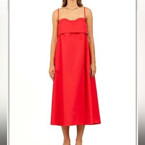 Toit Volant Merona 2.0 dress red NEW